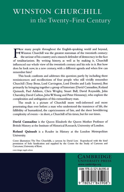 Produktbild: Winston Churchill in the Twenty-First Century