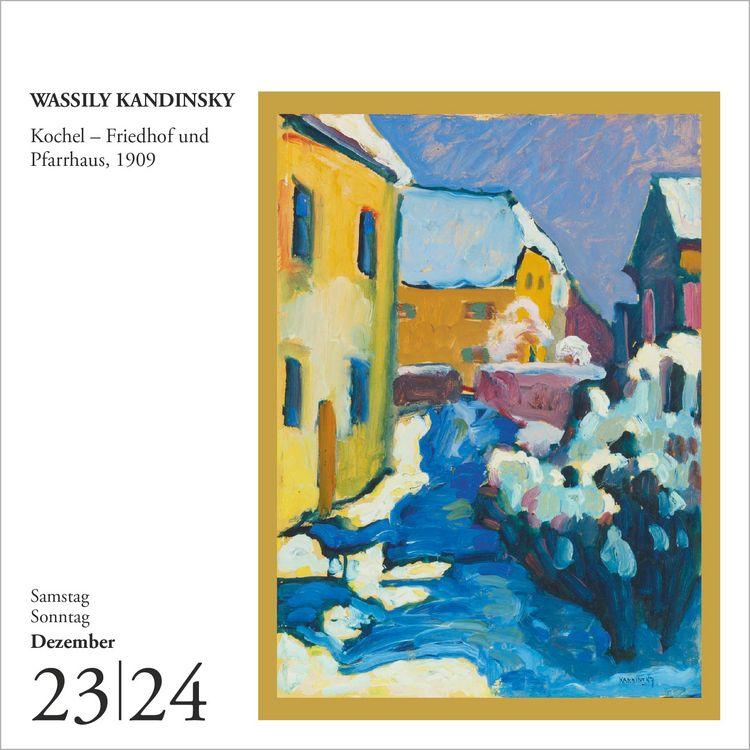 Produktbild: Der Goldene DUMONT-Kunstkalender 2027