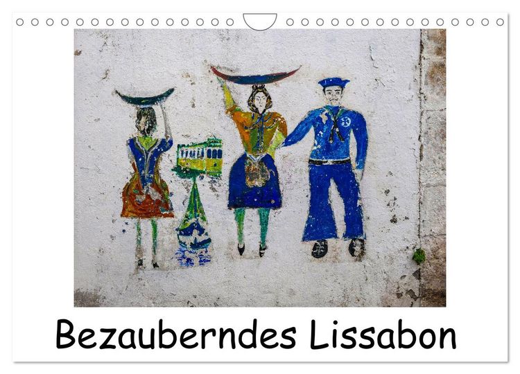 Produktbild: Bezauberndes Lissabon (Wandkalender 2026 DIN A4 quer), CALVENDO Monatskalender