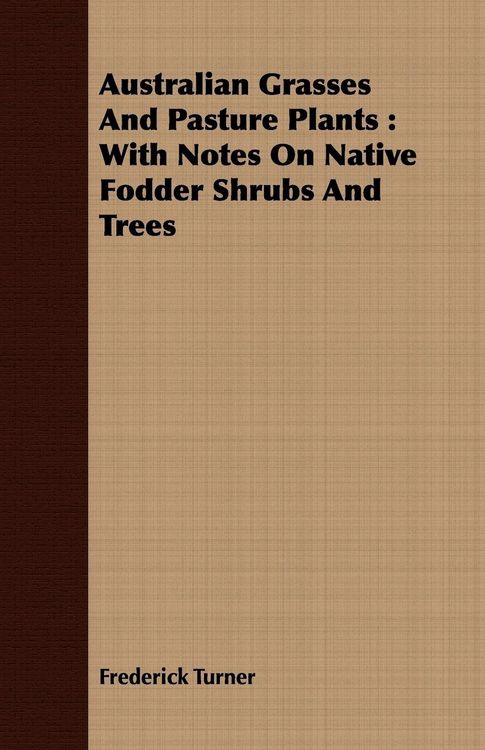 Produktbild: Australian Grasses And Pasture Plants