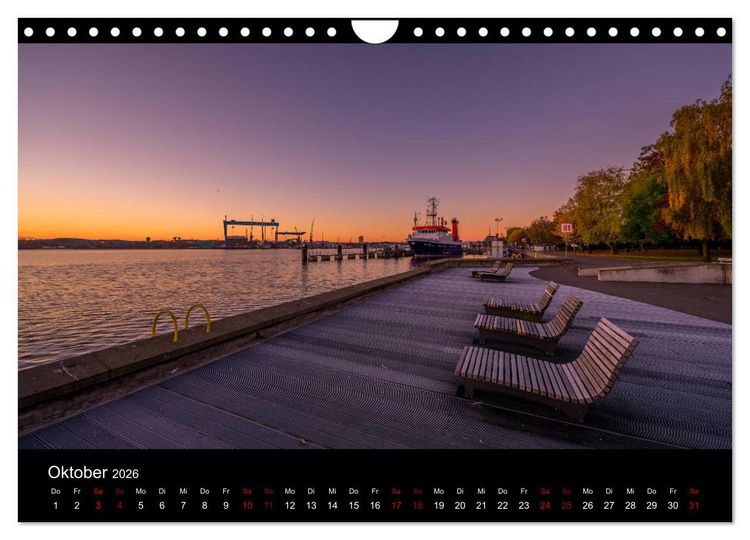 Produktbild: Naturwunder Norddeutschlands (Wandkalender 2026 DIN A4 quer), CALVENDO Monatskalender