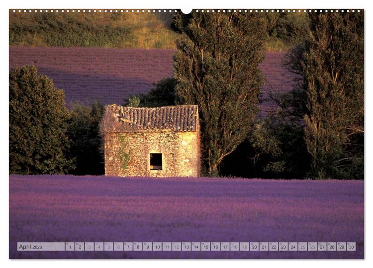Produktbild: Provence von Christian Heeb (Wandkalender 2026 DIN A2 quer), CALVENDO Monatskalender