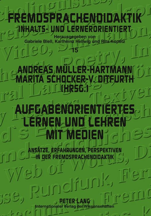Produktbild: Aufgabenorientiertes Lernen und Lehren mit Medien