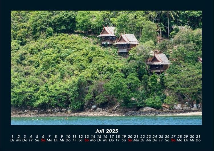 Produktbild: Trauminseln 2025 Fotokalender DIN A4
