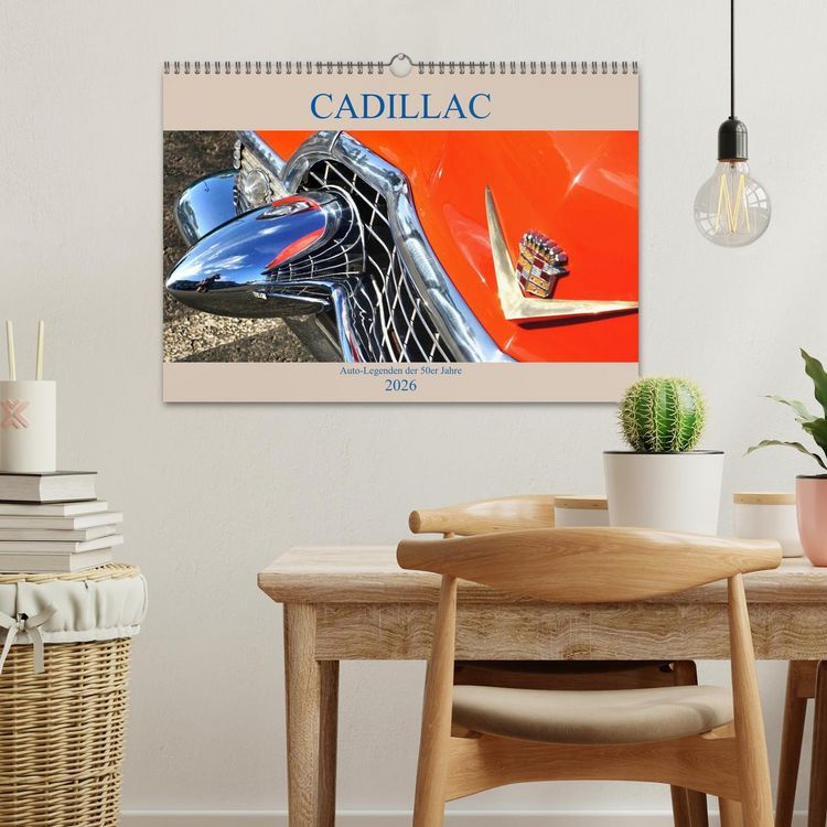 Produktbild: Auto Legenden CADILLAC (Wandkalender 2026 DIN A3 quer), CALVENDO Monatskalender