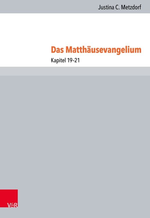 Produktbild: Das Matth&auml;usevangelium