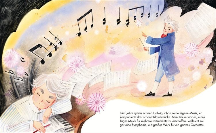 Produktbild: Ludwig van Beethoven &ndash; Little People, BIG DREAMS (Deutsche Ausgabe)