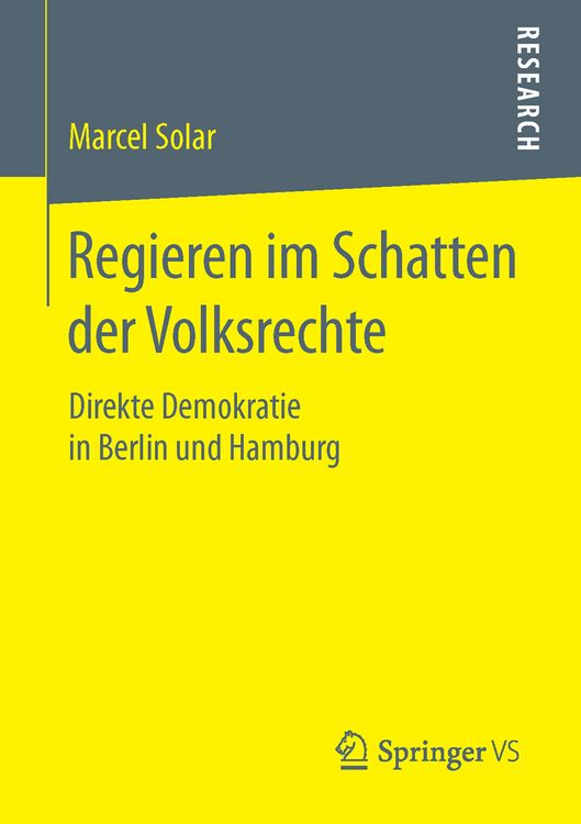 Produktbild: Regieren im Schatten der Volksrechte