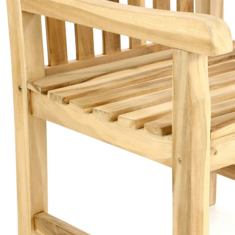 Produktbild: Gartenstuhl Gartensessel Sessel Landhaus Teak Holz