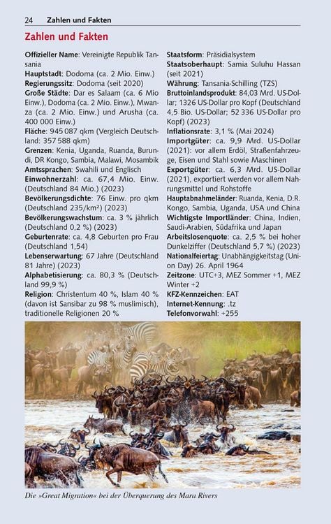 Produktbild: TRESCHER Reisef&uuml;hrer Tansania und Sansibar