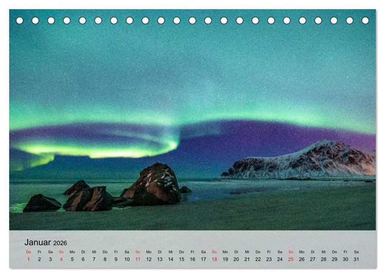 Produktbild: Skandinavischer Traum (Tischkalender 2026 DIN A5 quer), CALVENDO Monatskalender