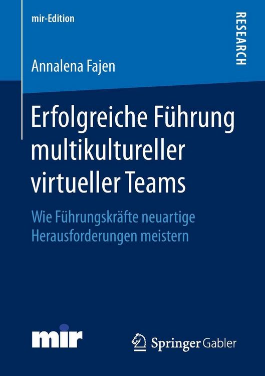 Produktbild: Erfolgreiche F&uuml;hrung multikultureller virtueller Teams