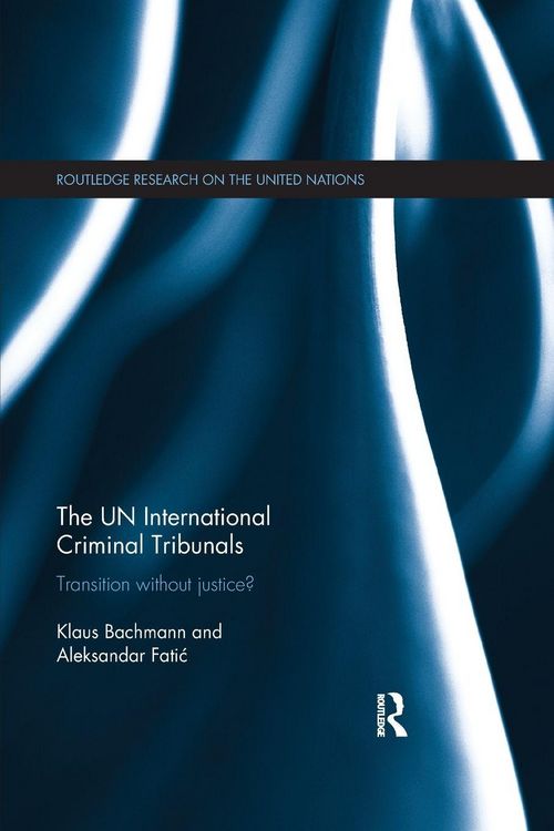 Produktbild: The UN International Criminal Tribunals
