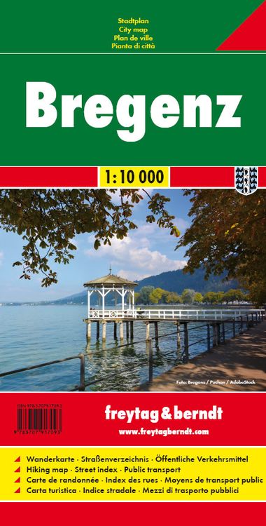Produktbild: Bregenz, Stadtplan 1:10.000