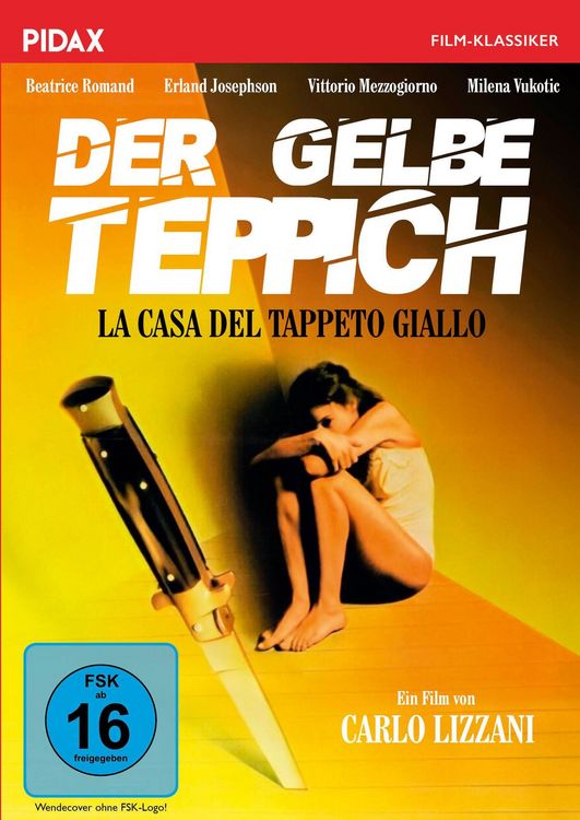 Produktbild: Der gelbe Teppich (La casa del tappeto giallo) / Spannender Gruselkrimi vom Autor von "Das Geheimnis des gelben Grabes" (Pidax Film-Klassiker)