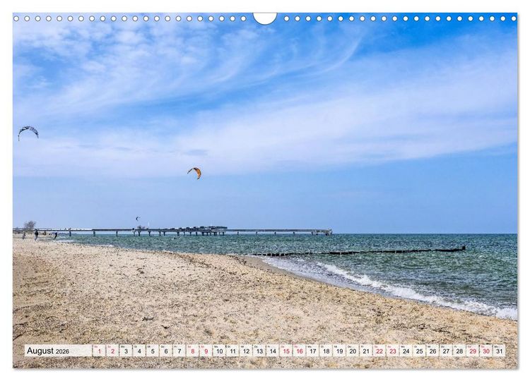 Produktbild: Ostseebilder (Wandkalender 2026 DIN A3 quer), CALVENDO Monatskalender