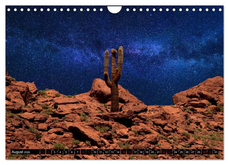 Produktbild: ATACAMA Wunder der Natur (Wandkalender 2026 DIN A4 quer), CALVENDO Monatskalender