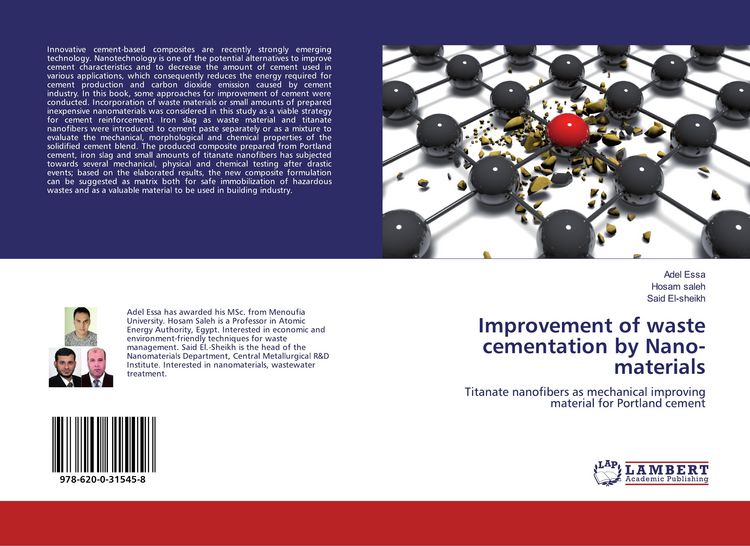 Produktbild: Improvement of waste cementation by Nano-materials