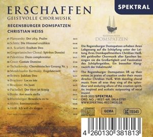Produktbild: Erschaffen-Geistvolle Chormusik