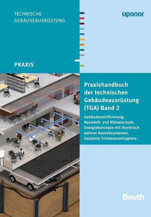 Produktbild: Praxishandbuch der technischen Geb&auml;udeausr&uuml;stung (TGA)