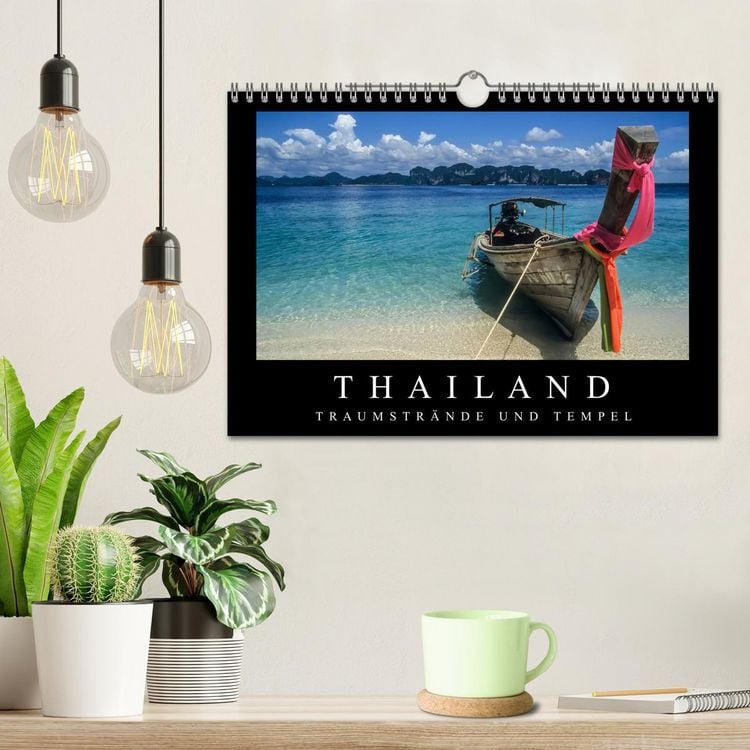 Produktbild: Thailand - Traumstr&auml;nde und Tempel (Wandkalender 2026 DIN A4 quer), CALVENDO Monatskalender