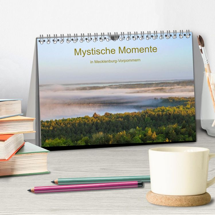 Produktbild: Mystische Momente in Mecklenburg-Vorpommern (Tischkalender 2027 DIN A5 quer), CALVENDO Monatskalender