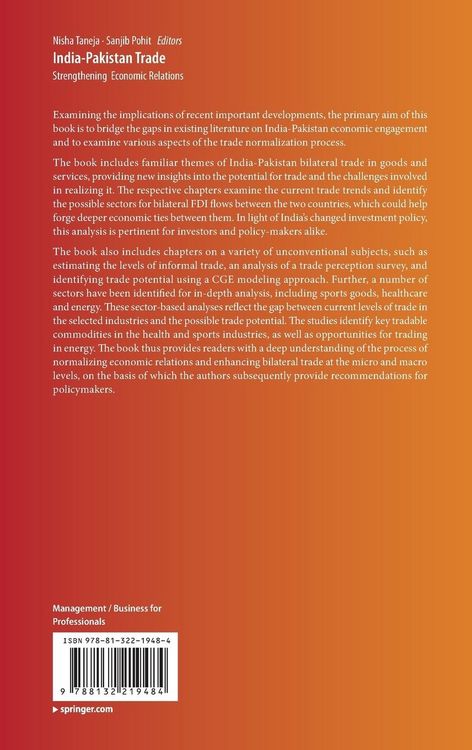 Produktbild: India-Pakistan Trade