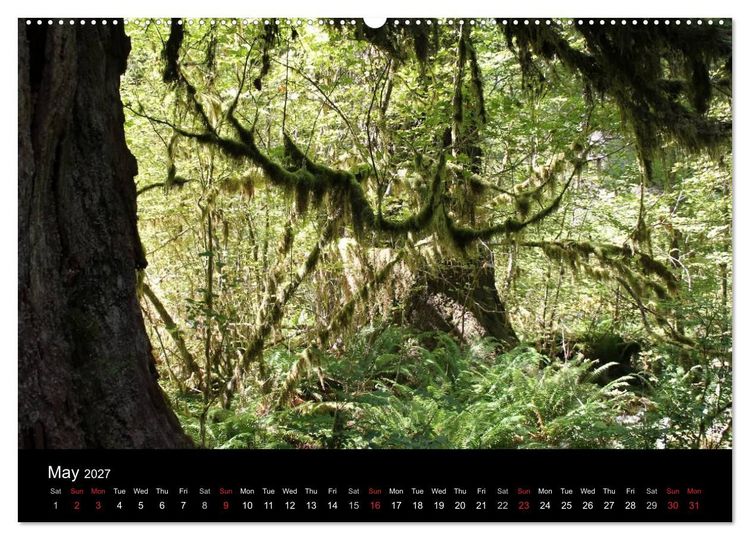 Produktbild: From Pacific to the Mountains 2027 (High Quality Premium Wall Calendar 2027 DIN A2 landscape),CALVENDO 12 Month Wall Calendar