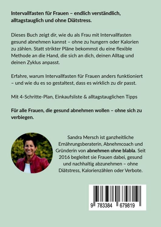 Produktbild: Intervallfasten: Warum Frauen anders fasten m&uuml;ssen