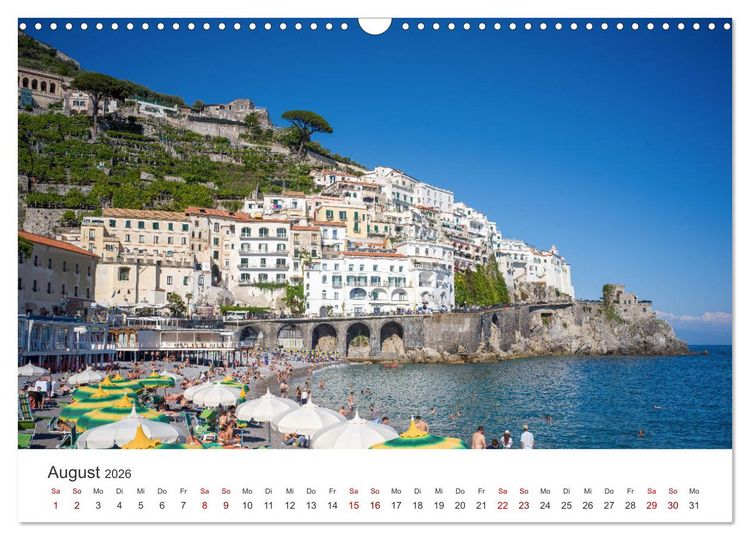 Produktbild: Malerische Amalfik&uuml;ste (Wandkalender 2026 DIN A3 quer), CALVENDO Monatskalender