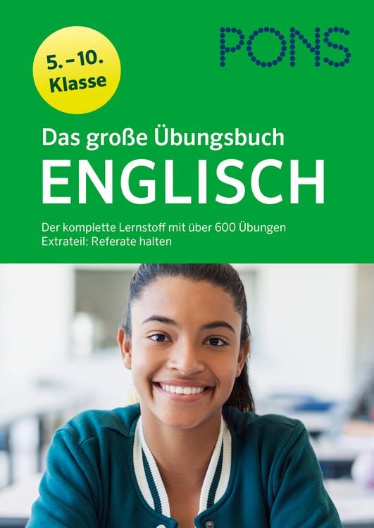 Produktbild: PONS Das gro&szlig;e &Uuml;bungsbuch Englisch 5. - 10. Klasse