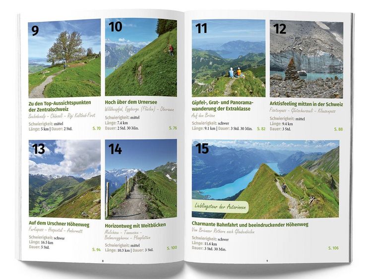 Produktbild: K&uuml;mmerly+Frey Raus und Wandern Panoramawege &ndash; Wanderf&uuml;hrer