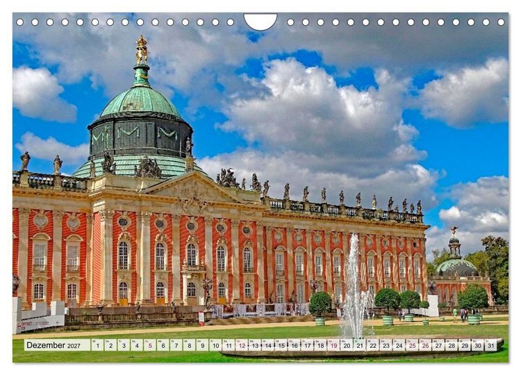 Produktbild: Potsdam an der Havel (Wandkalender 2027 DIN A4 quer), CALVENDO Monatskalender