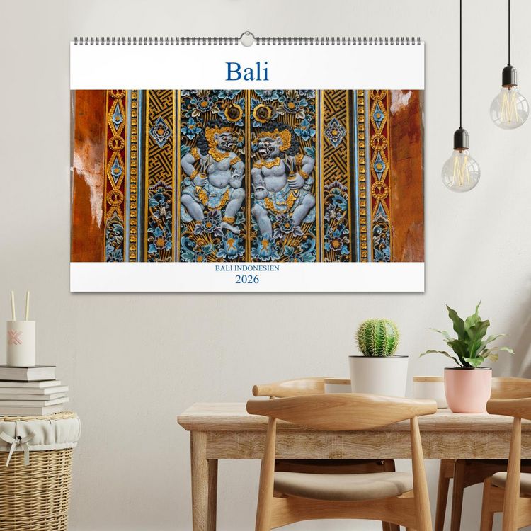 Produktbild: Bali Indonesien (Wandkalender 2026 DIN A2 quer), CALVENDO Monatskalender
