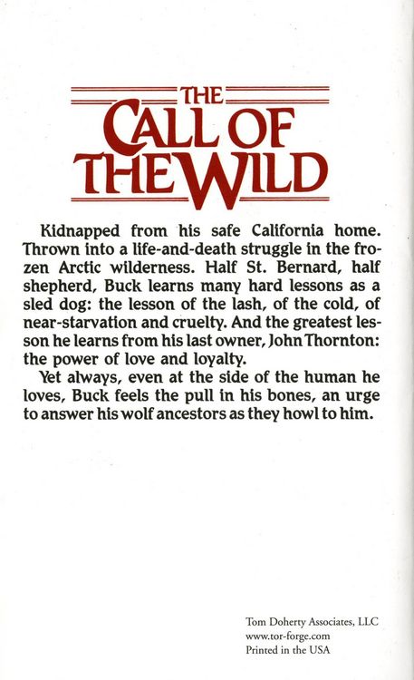 Produktbild: The Call of the Wild
