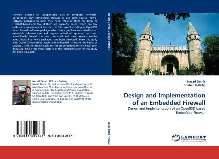 Produktbild: Design and Implementation of an Embedded Firewall