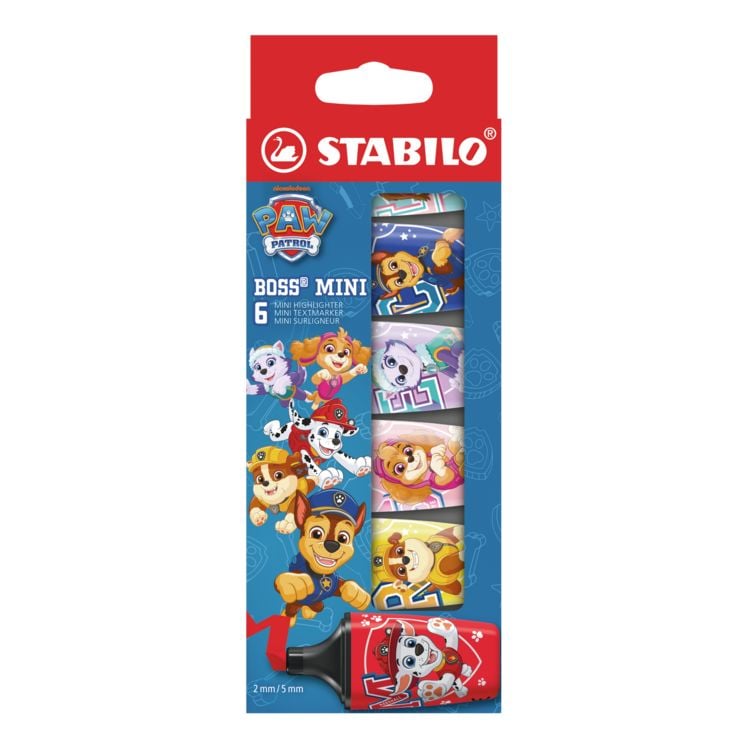 Produktbild: STABILO Boss MINI PawPatrol 6S