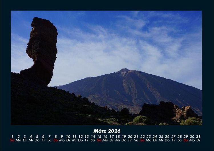 Produktbild: Landschaftskalender 2026 Fotokalender DIN A4