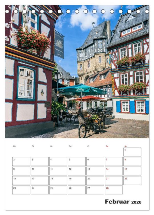 Produktbild: Idstein - Fachwerktraum im Herzen des Taunus (Tischkalender 2026 DIN A5 hoch), CALVENDO Monatskalender