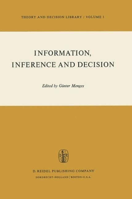 Produktbild: Information, Inference and Decision