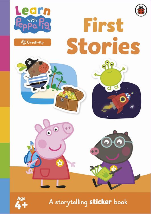 Produktbild: Learn with Peppa: First Stories sticker activity book