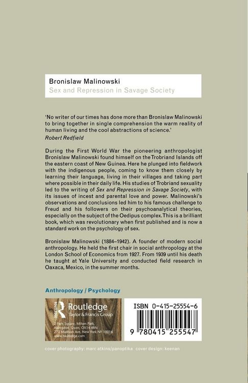 Produktbild: Sex and Repression in Savage Society