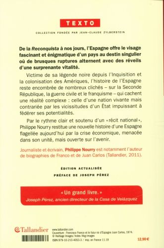 Produktbild: Histoire de l'Espagne : des origines &agrave; nos jours