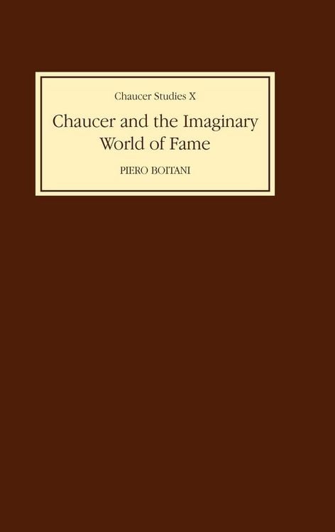 Produktbild: Chaucer and the Imaginary World of Fame