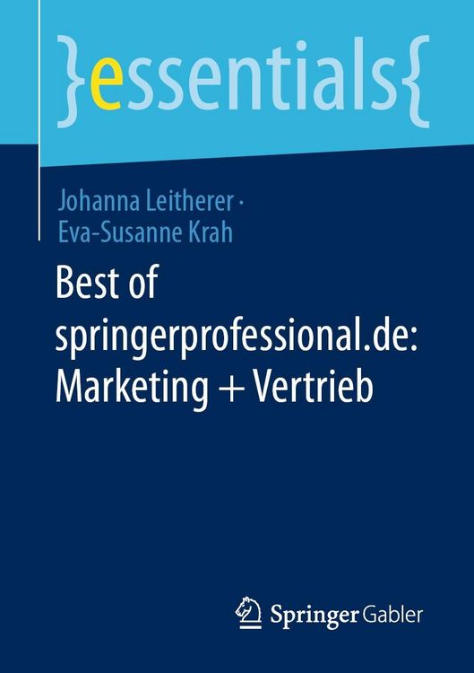 Produktbild: Best of springerprofessional.de: Marketing + Vertrieb