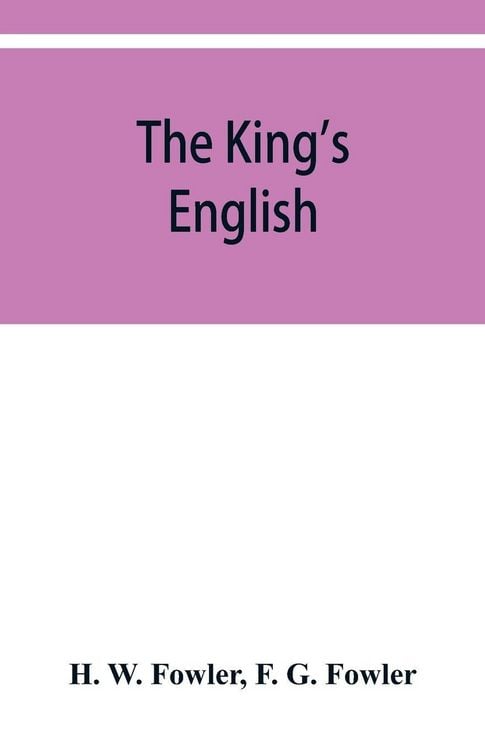 Produktbild: The King's English