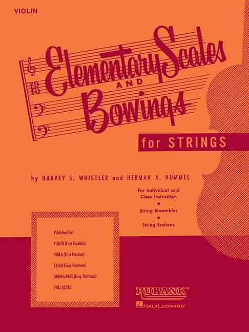Produktbild: Elementary Scales and Bowings - Violin