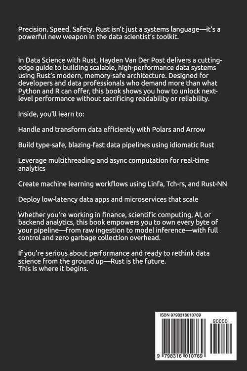 Produktbild: Data Science with Rust