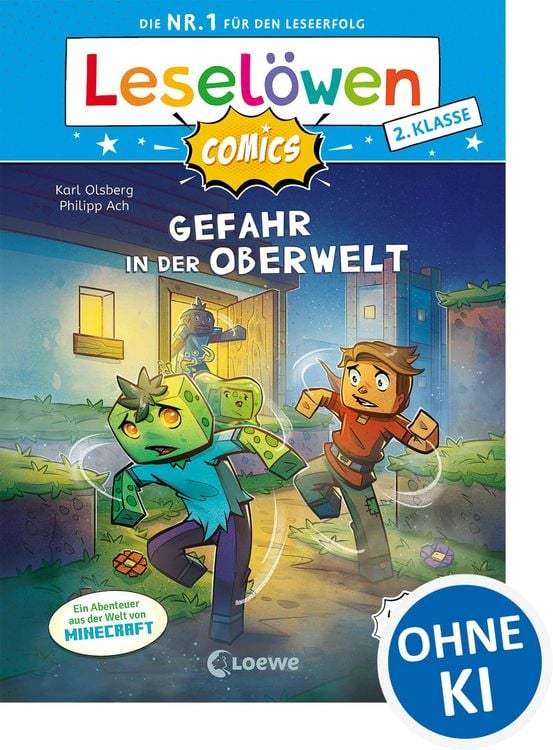 Produktbild: Lesel&ouml;wen Comics 2. Klasse - Gefahr in der Oberwelt