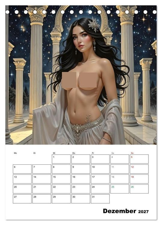 Produktbild: T&ouml;chter der alten G&ouml;tter (Tischkalender 2027 DIN A5 hoch), CALVENDO Monatskalender